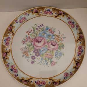 Vintage Depos Plate Porzellain Fabrik from Italy